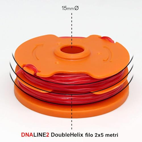 Worx WA0007 filo decespugliatore bobina 1,65mm 2x5m