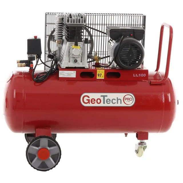 Geotech BACP100-10-3 compressore cinghia 100 l 10 bar 3 HP