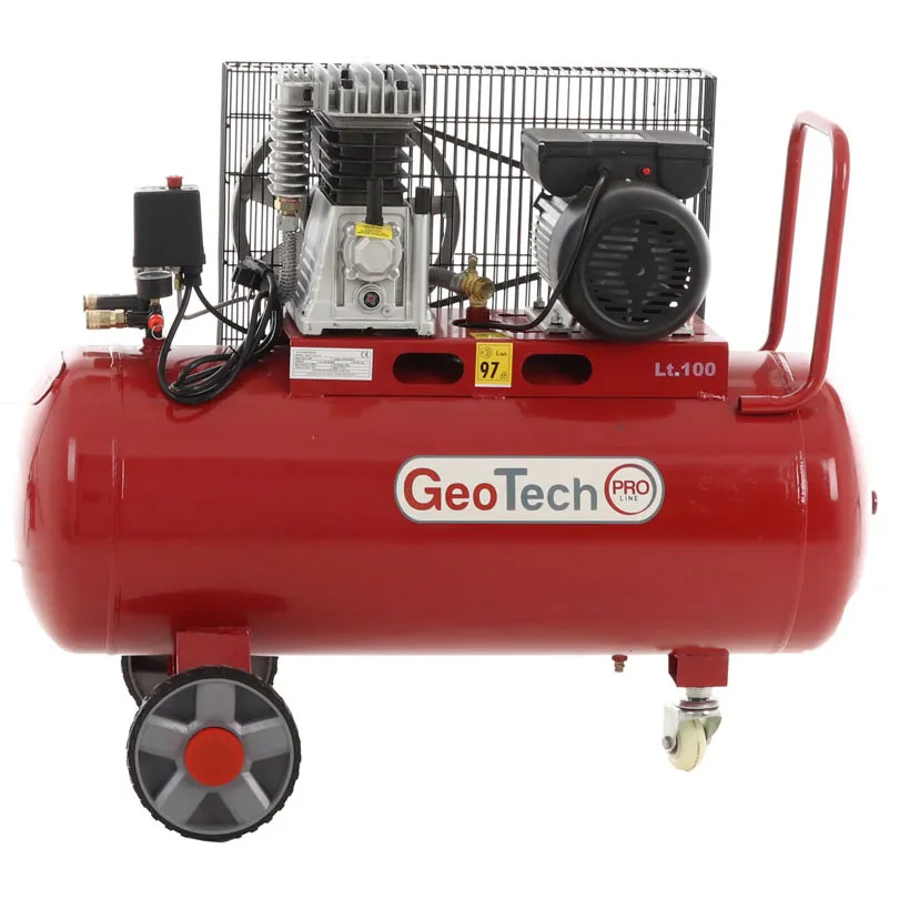 Geotech BACP100-10-3 compressore cinghia 100 l 10 bar 3 HP
