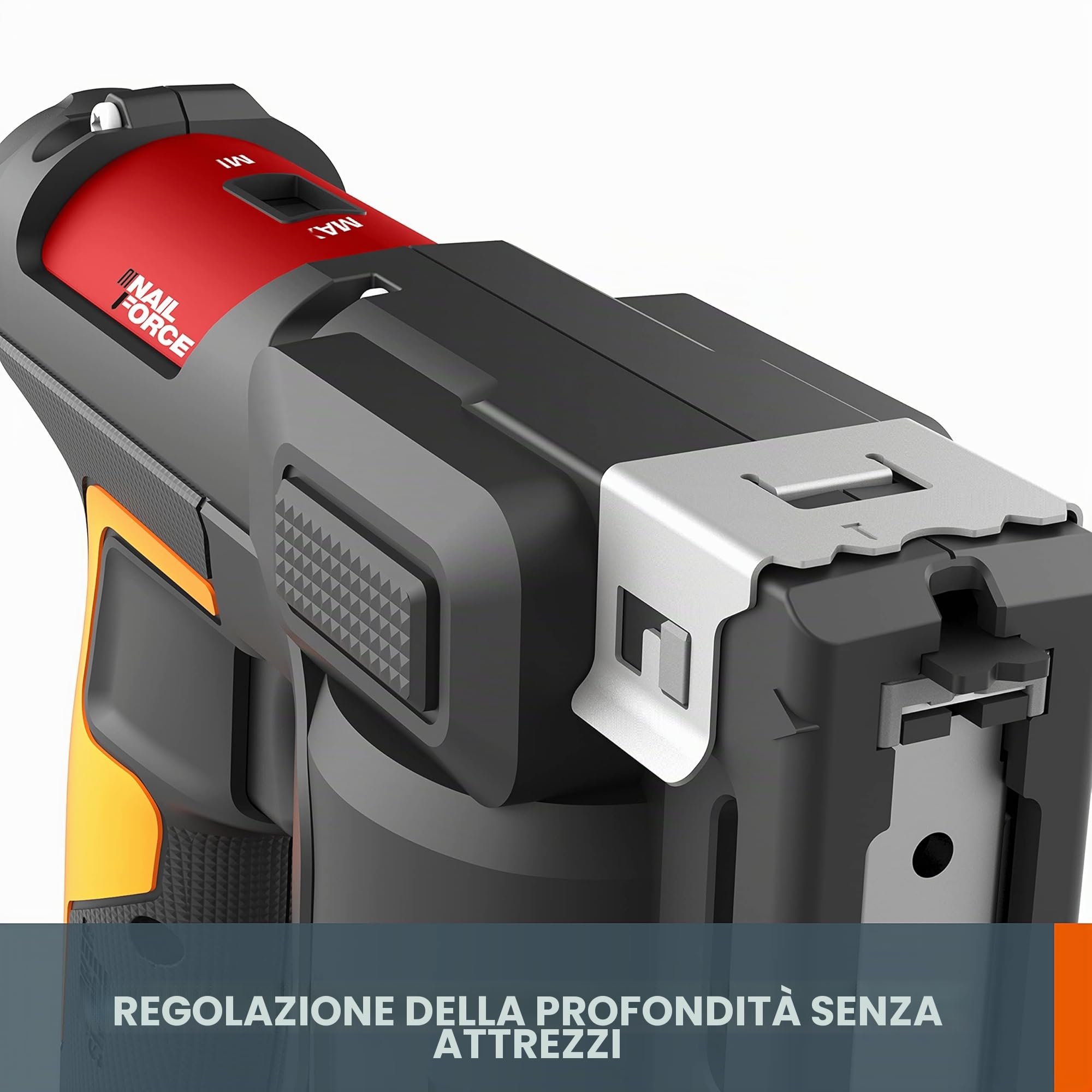 WORX WX843 chiodatrice batteria 20V 2 in 1 con chiodi