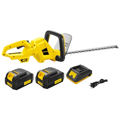 Nemura Tagliasiepi 40V 56 cm 2 Batterie 2Ah Brushless