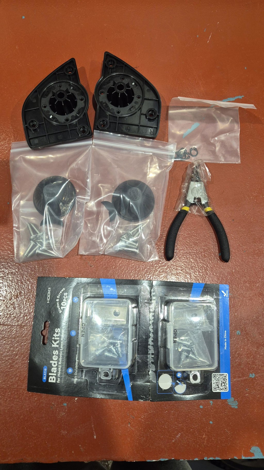 Neomow X Series kit viti ruote M5 e protezione LiDAR silicone