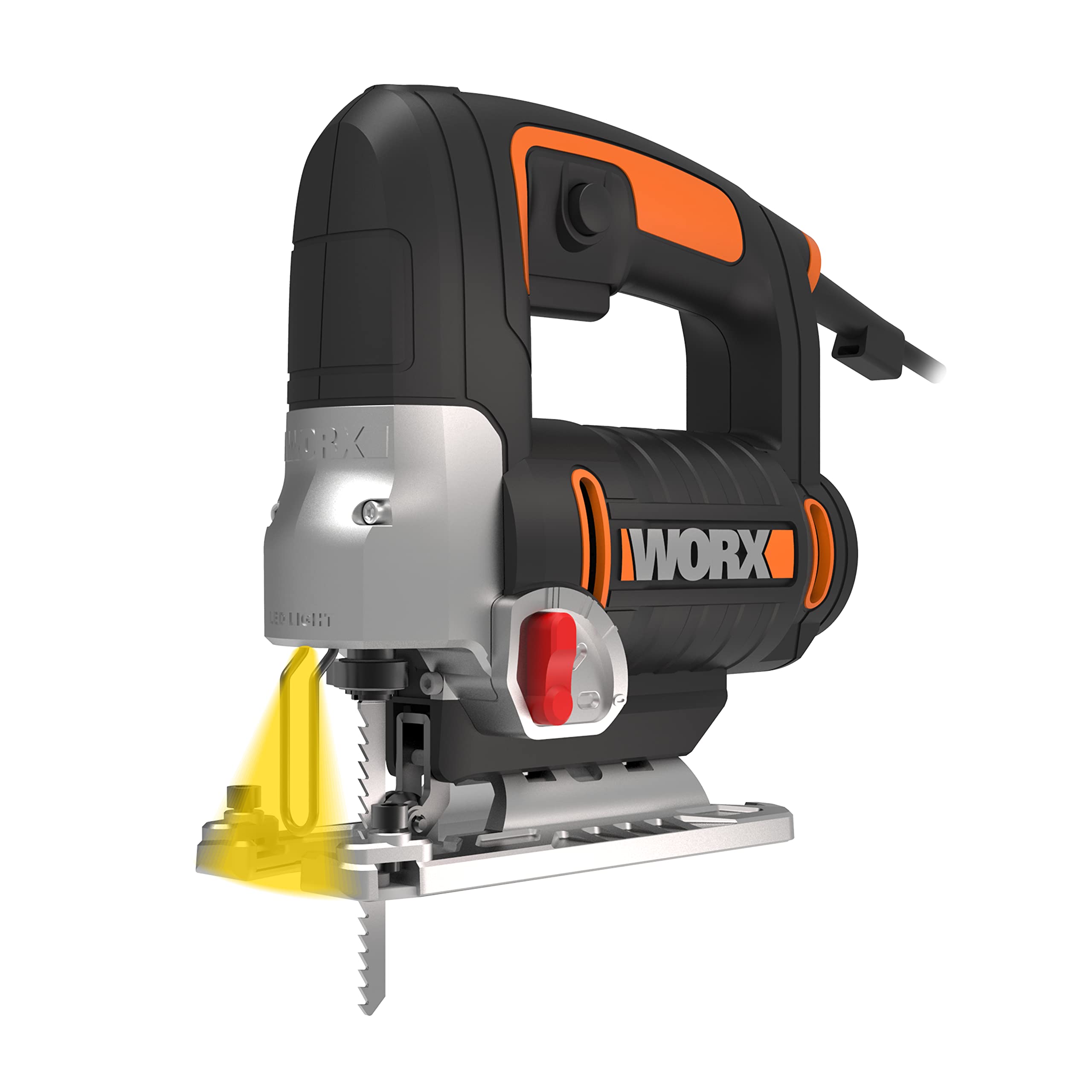 Worx WX479 seghetto alternativo 750W taglio 0-45° con lame
