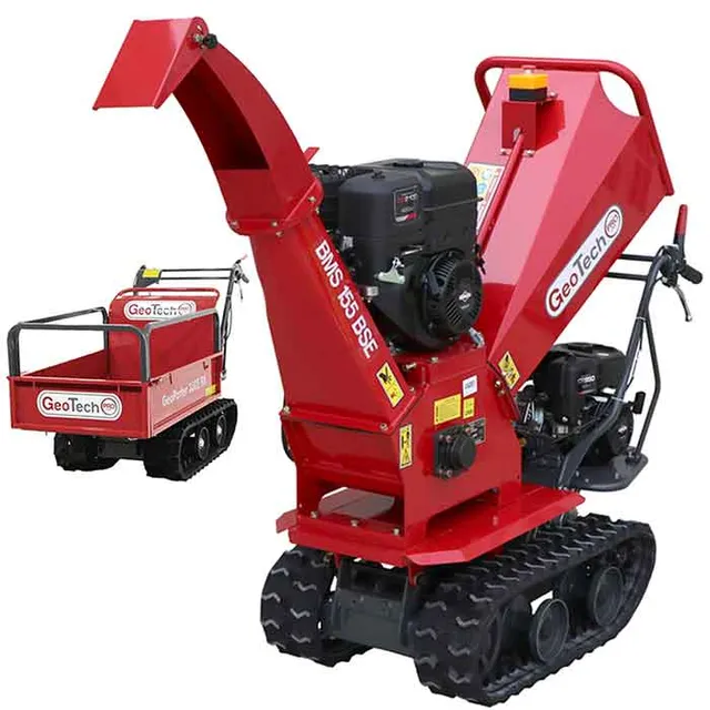 Geotech BMS155 biotrituratore cingolato B&S XR2100 90 mm