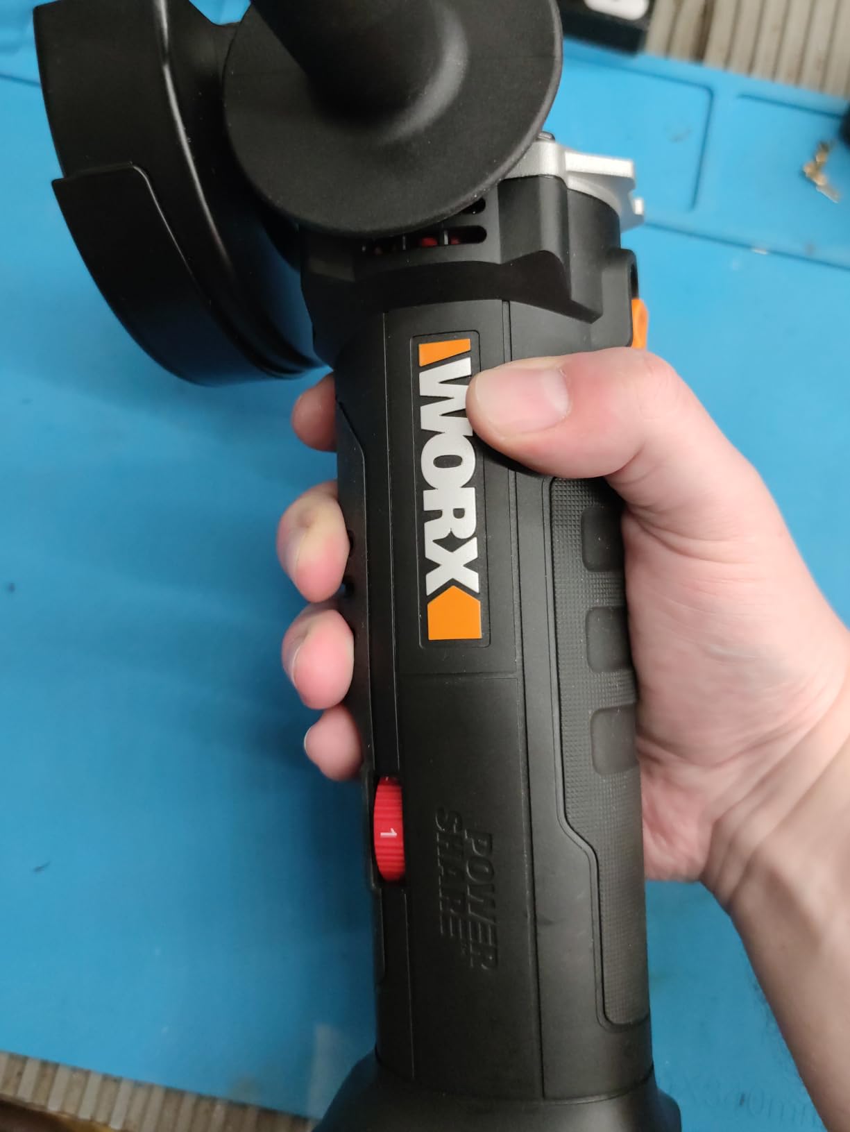 Worx WX808.9 smerigliatrice 20V 115 mm solo corpo 6 velocità