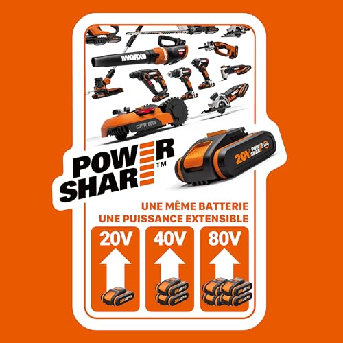 WORX WX101.9 trapano avvitatore 20V solo corpo 30 Nm