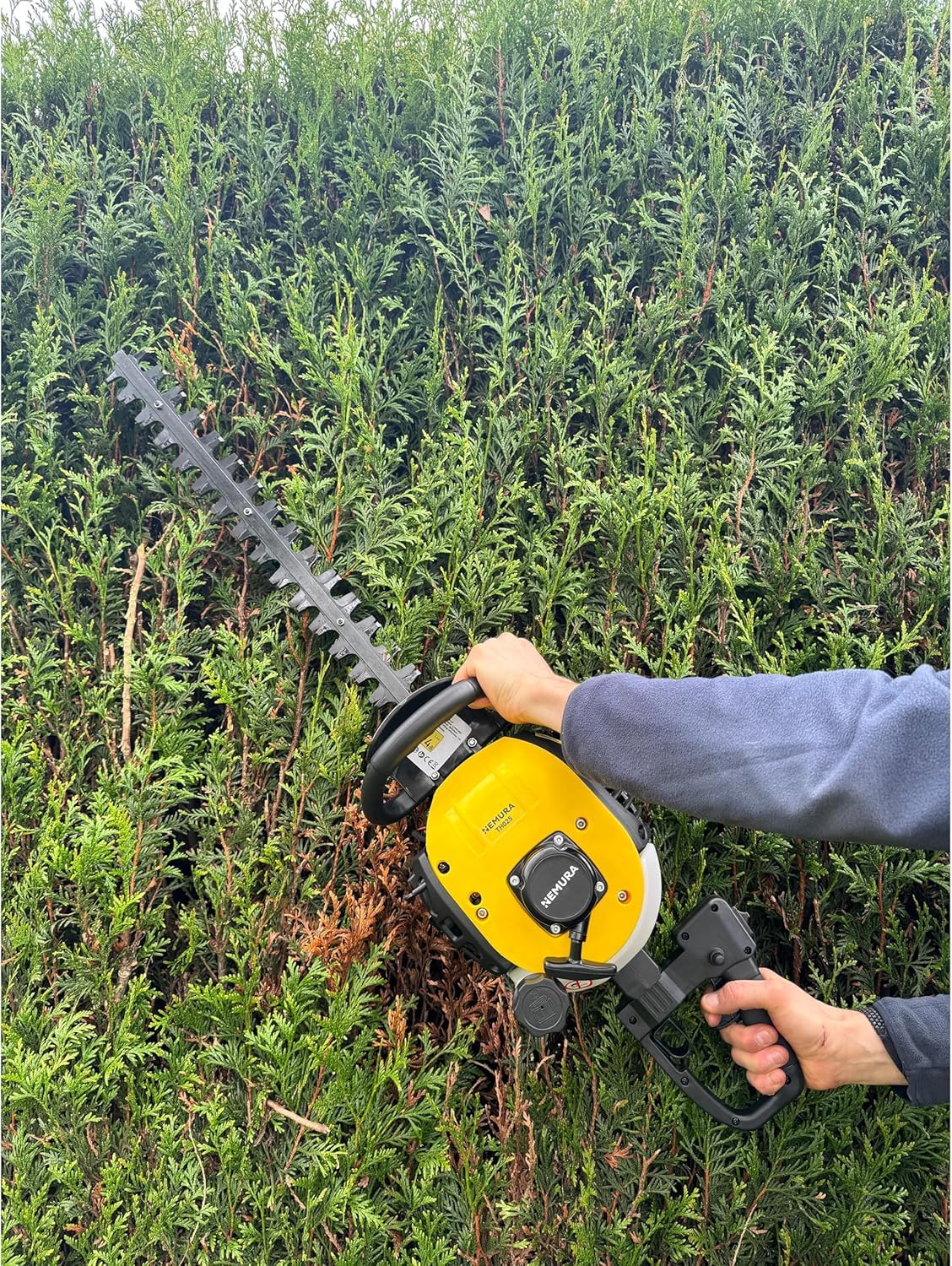 Nemura tagliasiepi termico 25,4cm3 lama 75cm antivibrazione