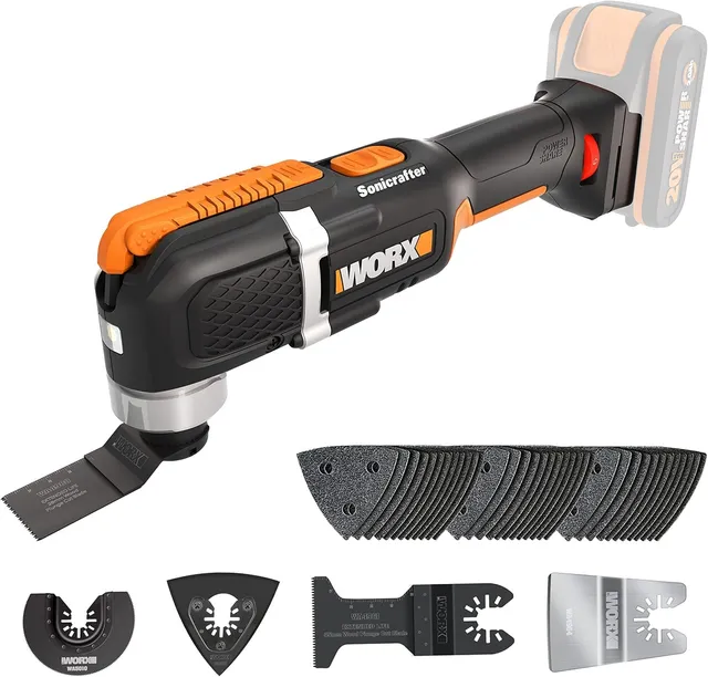WORX WX696.9 multiutensile batteria 20V solo corpo oscillante