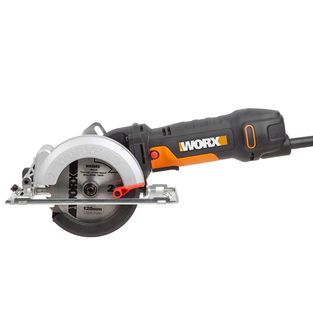 Worx WX439 Sega Circolare 120 mm 46 mm di Taglio