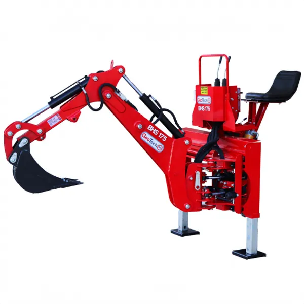 Geotech BHS 175 retroescavatore con traslazione 175 cm