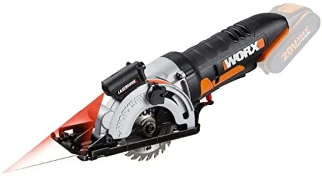 WORX WX523.9 sega circolare batteria 20V lama 85mm