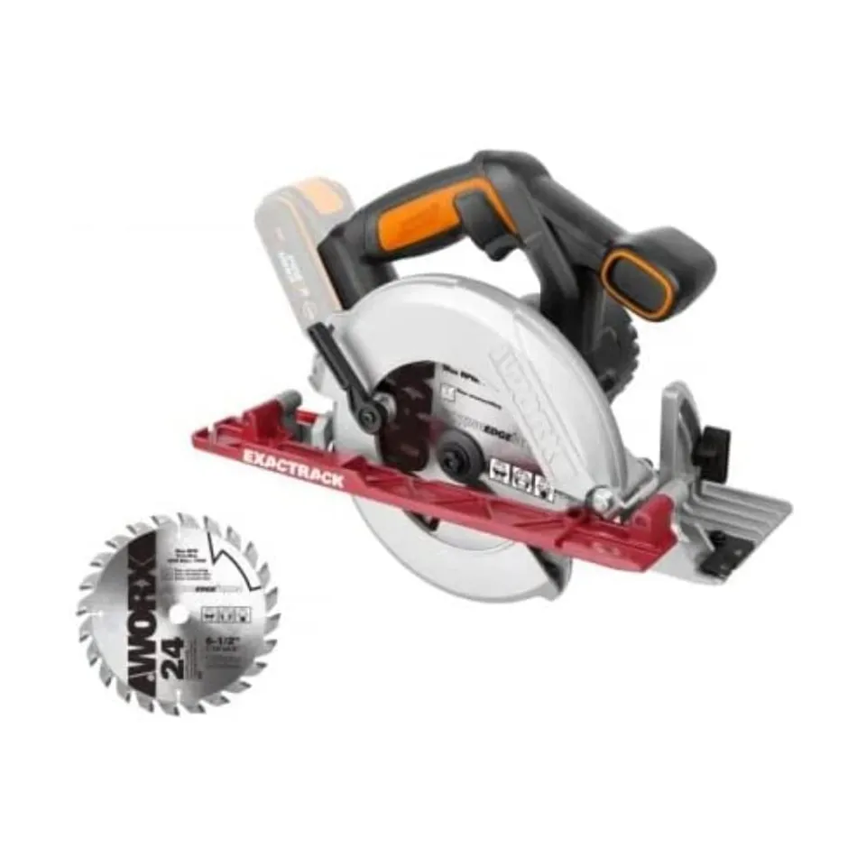 Worx WX530.9 sega circolare 165mm Exactrack solo corpo