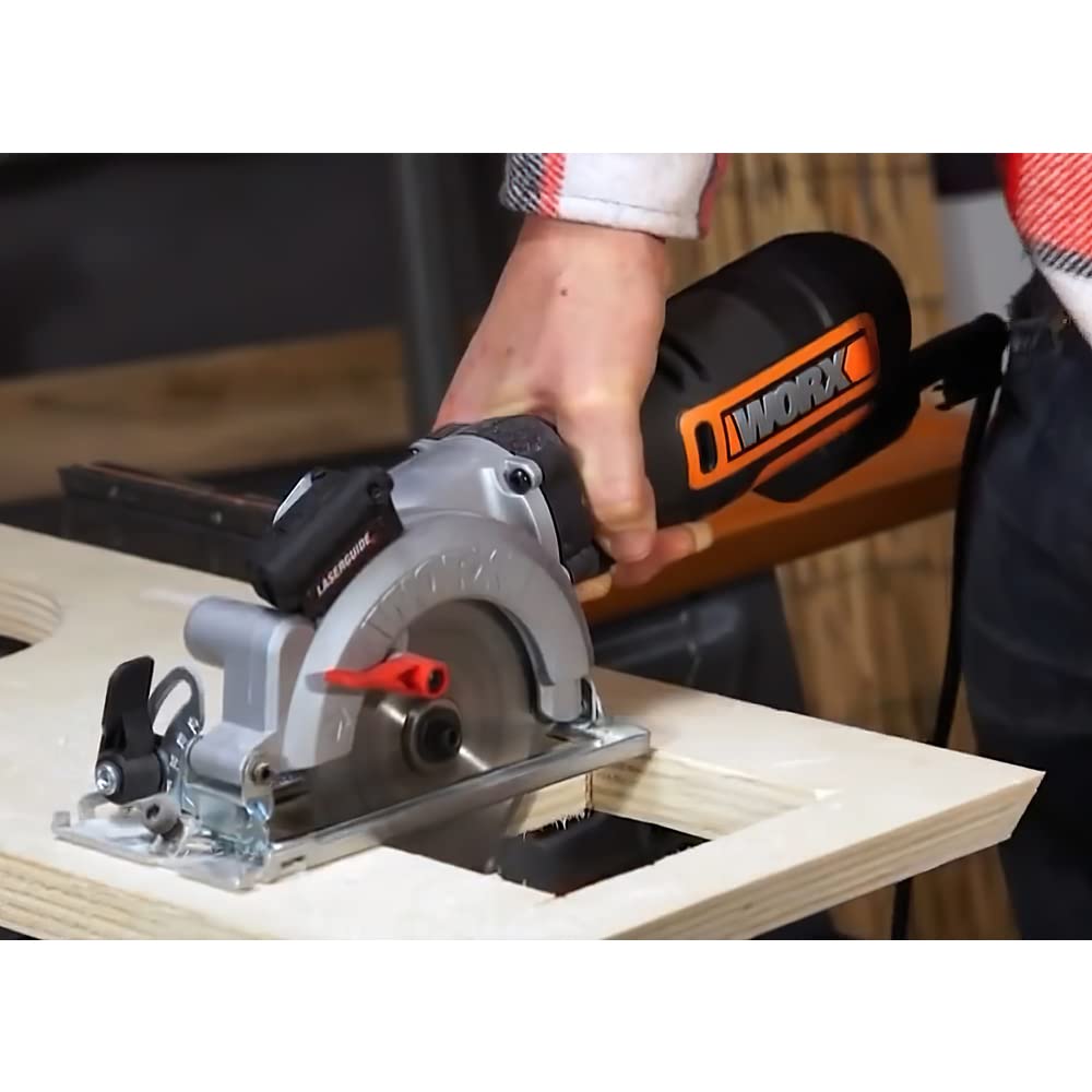 Worx WX427 sega circolare compatta 710W con laser