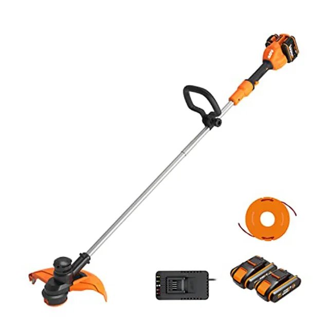 WORX WG183E Tagliabordi a Batteria 40V Kit 2x2.0Ah 33 cm