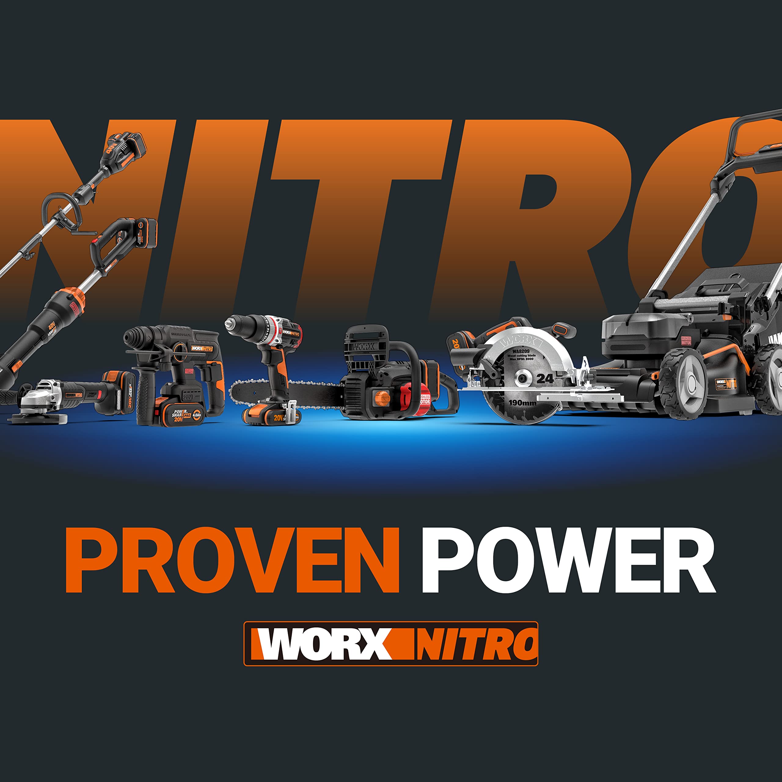 WORX WA3014 Batteria PowerShare Pro 20V 4.0Ah Singola