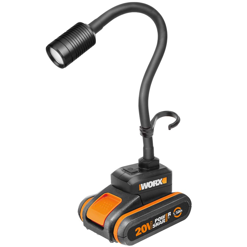 WORX WX977 trapano 20V con lampada e 2 batterie