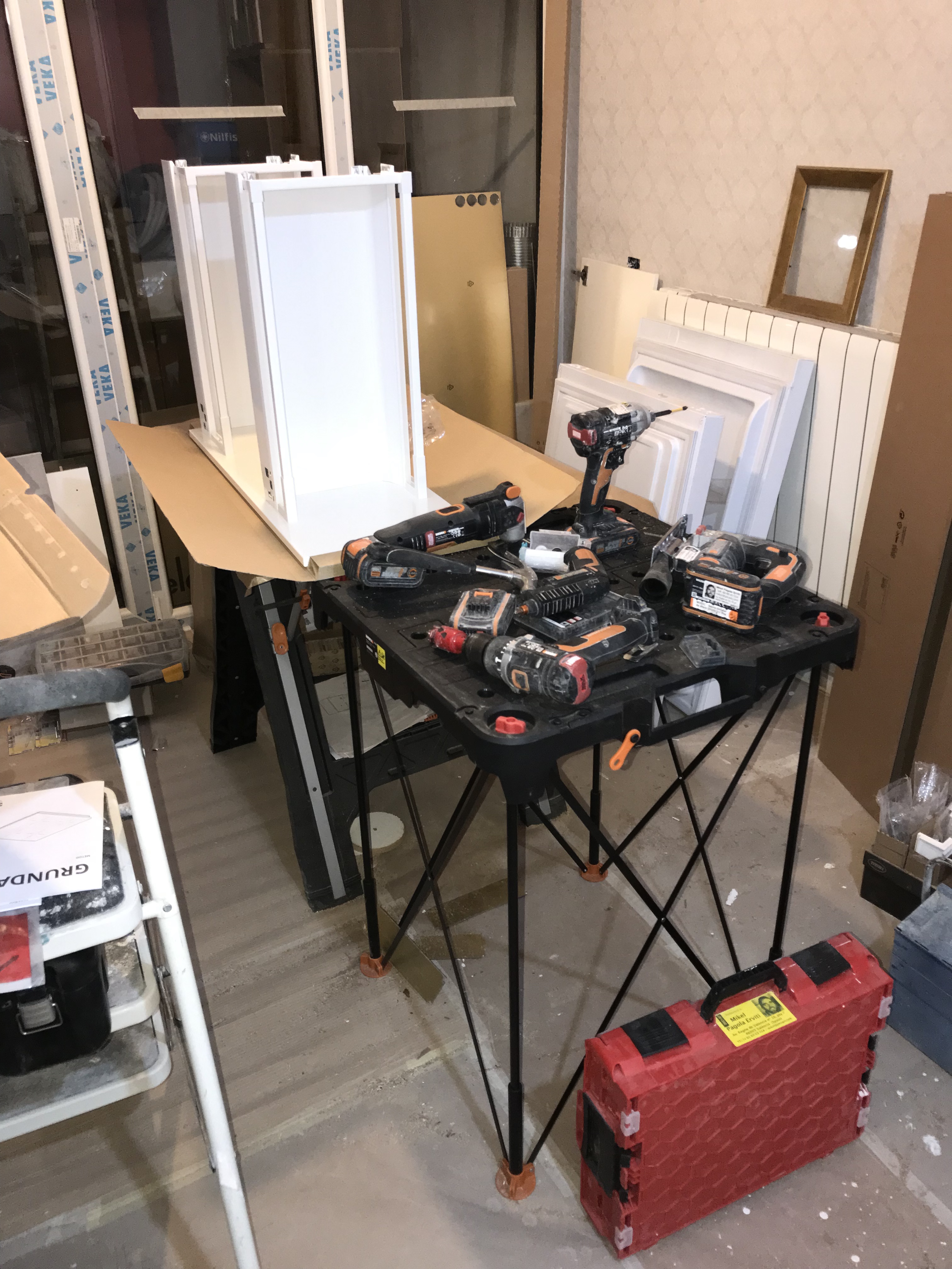 Worx WX066 Sidekick tavolo lavoro portatile 136kg nero