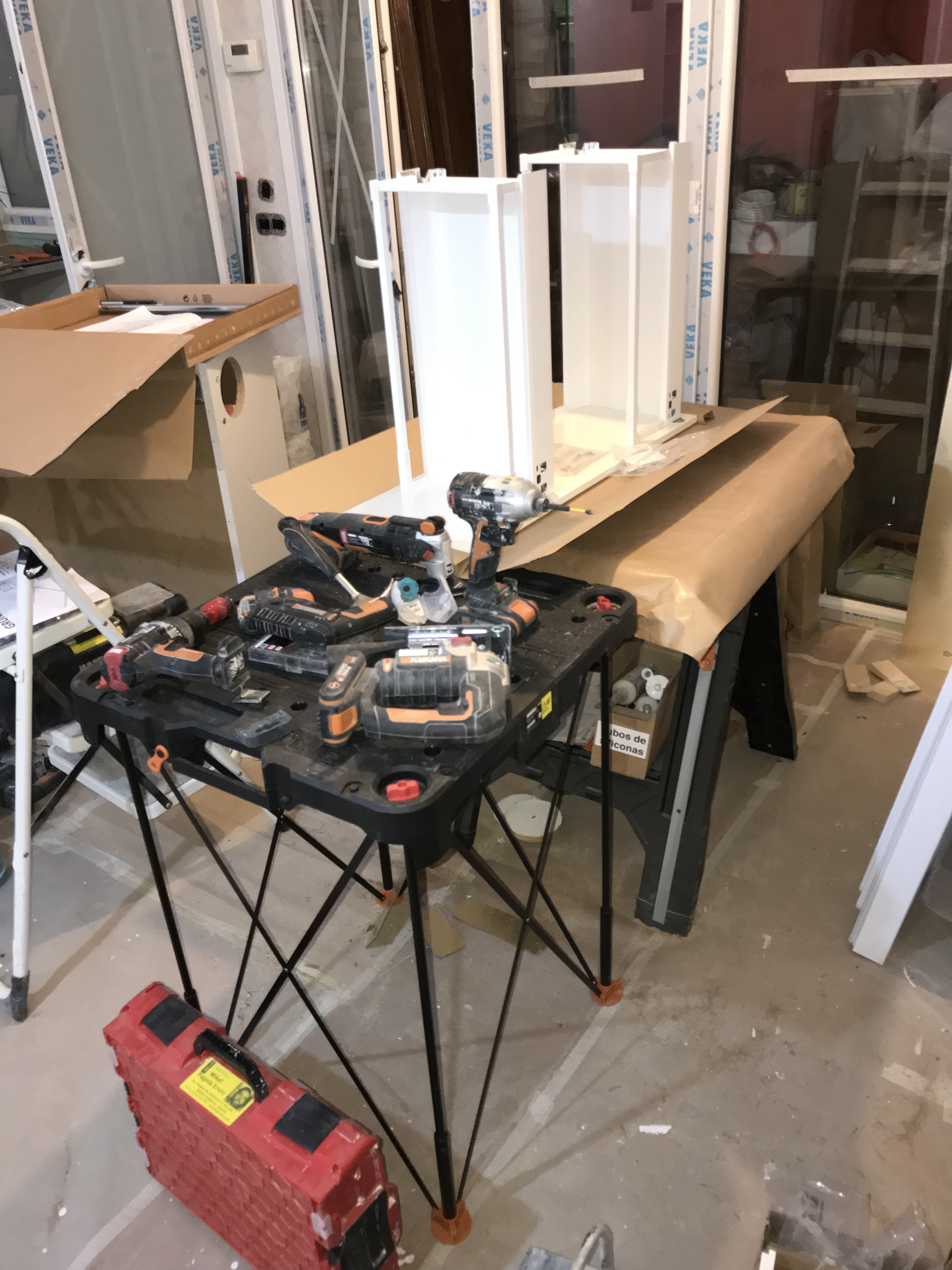 Worx WX066 Sidekick tavolo lavoro portatile 136kg nero