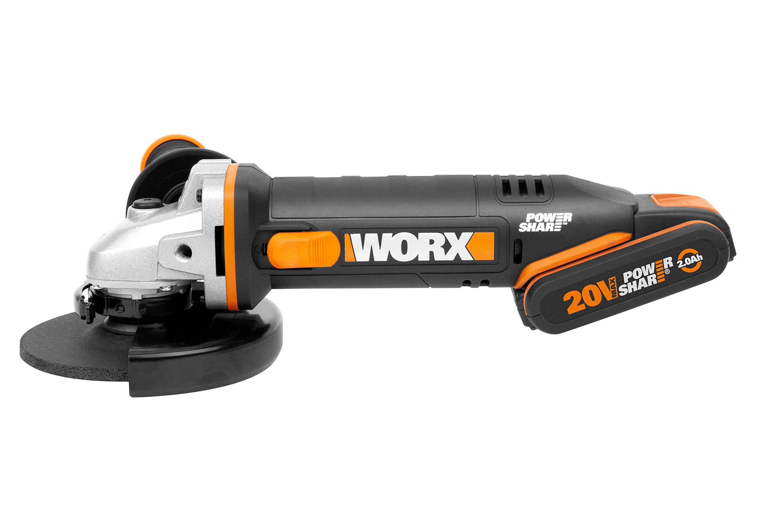 Worx WX803 Smerigliatrice Angolare 125mm Kit 2 Batterie