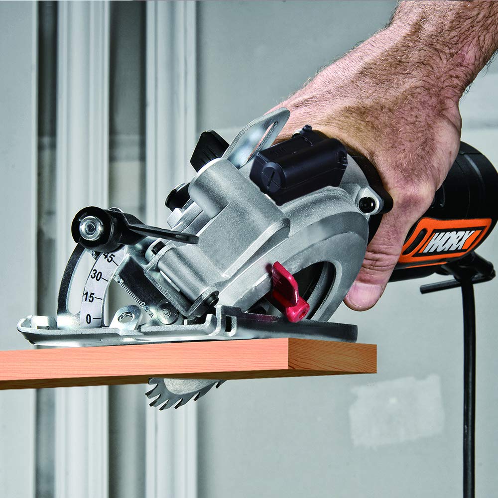 Worx WX427.2 mini sega circolare 710 W lama 120 mm