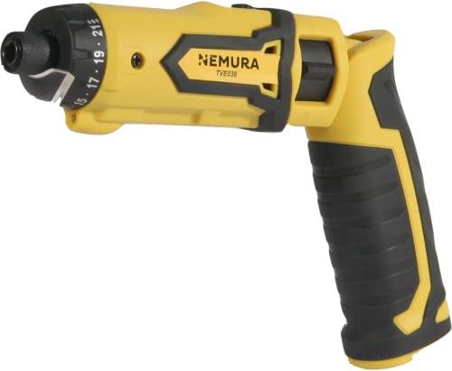 Nemura Cacciavite Elettrico 3,6V 1,3Ah 82 Pezzi con LED 90°