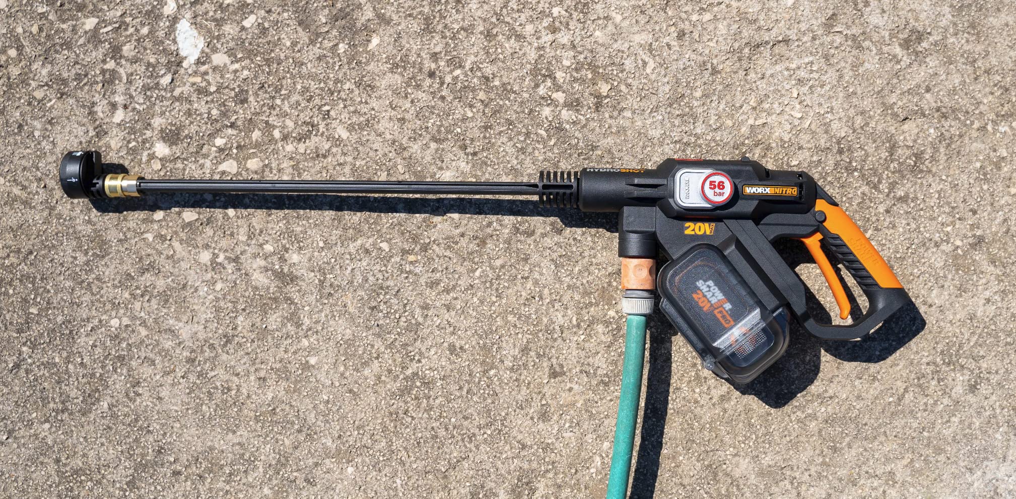 WORX Hydroshot WG633E.1 idropulitrice batteria 20V 4Ah