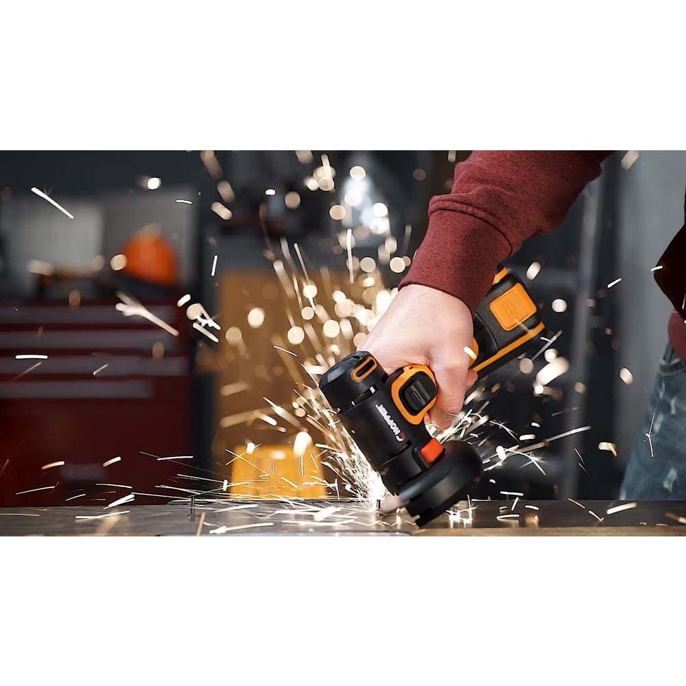 WORX WX801 mini smerigliatrice 20V con batteria 2.0Ah