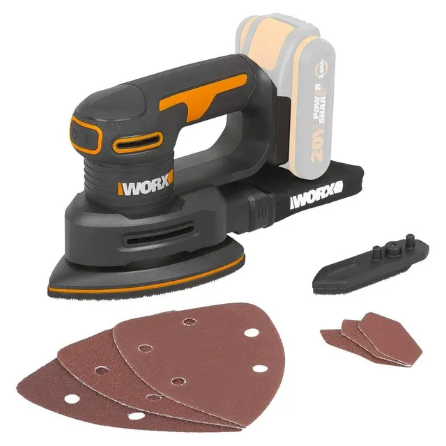 Worx WX822.9 levigatrice a batteria 18V solo corpo