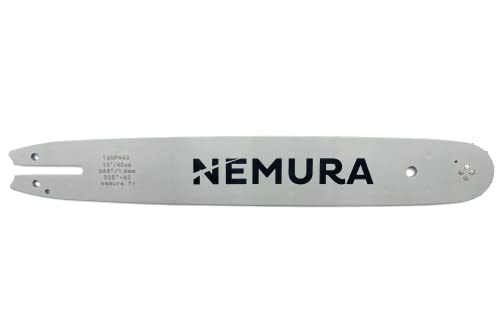 Nemura Barra Guida Motosega 40 cm 62 Maglie 1,6 mm
