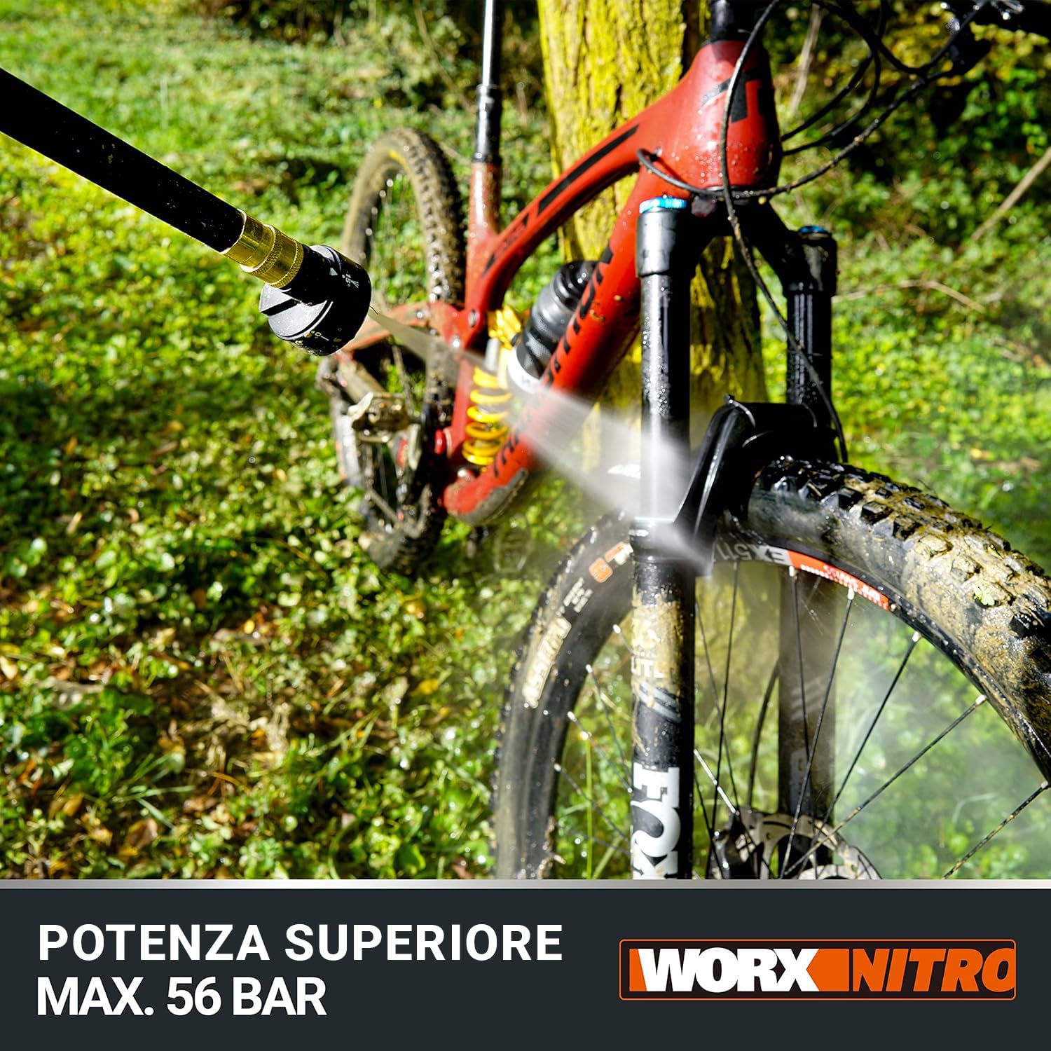 WORX Hydroshot WG633E.1 idropulitrice batteria 20V 4Ah