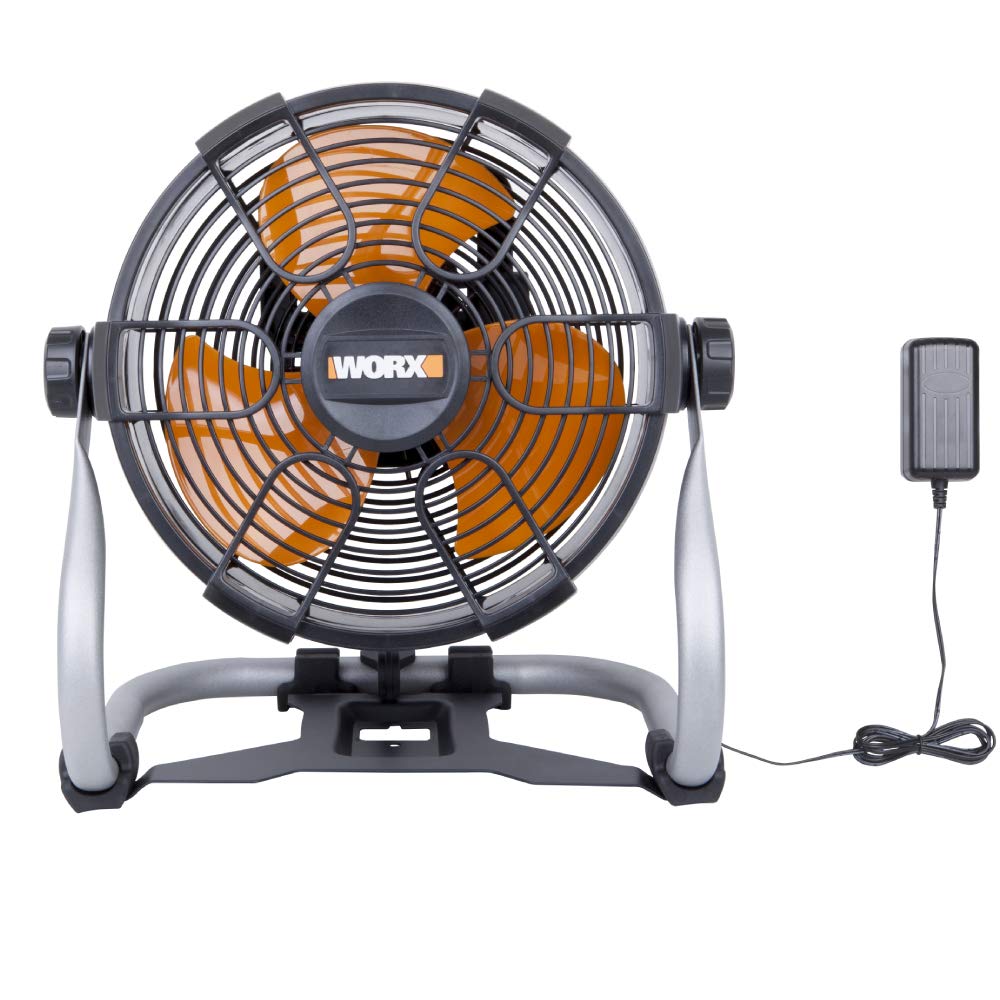 Worx WX095.9 Ventilatore Batteria 20V Solo Corpo 360°