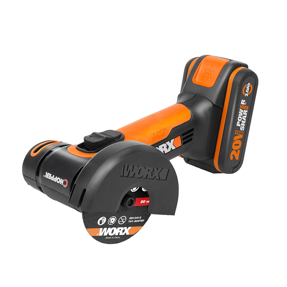 WORX WX801 mini smerigliatrice 20V con batteria 2.0Ah