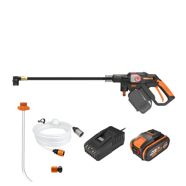 WORX Hydroshot WG633E idropulitrice a batteria 20V 4Ah 56 bar