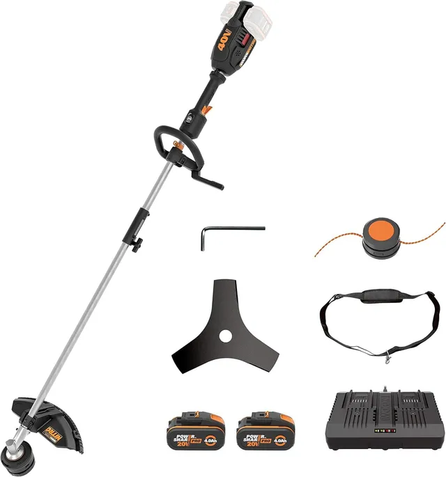 WORX WG186E.1 decespugliatore 40V taglio 38 cm