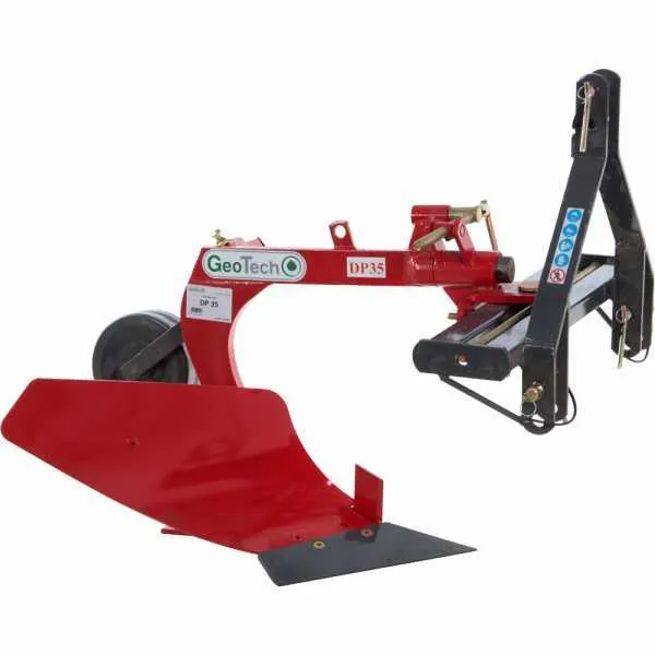 Geotech DP35 aratro monosoc trattore 43 cm 25-30 CV