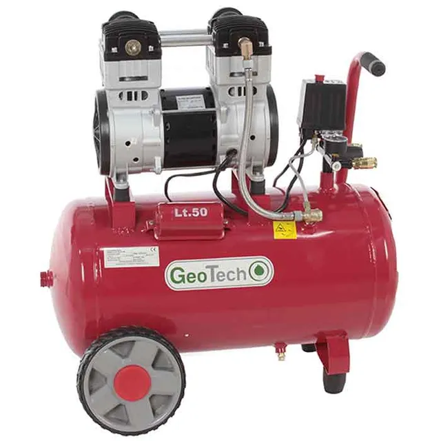 Geotech S-AC 50-10-15C compressore aria 50 l silenzioso