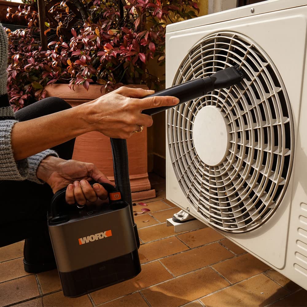 WORX WX030.9 Aspirapolvere Portatile 20V Solo Corpo Retrattile