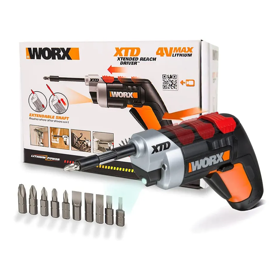 Worx WX252 avvitatore a batteria 4V con luce LED