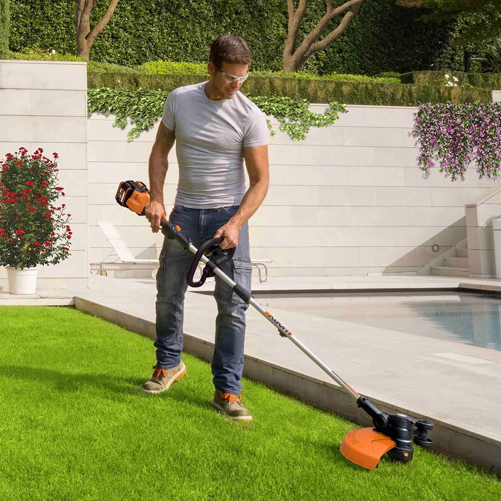 Worx WG184E Decespugliatore 40V Taglio 33cm 2x20V