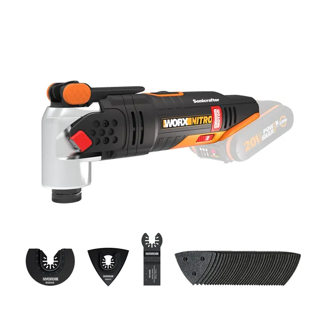 Worx WX693.9 Utensile Multifunzione 20V Brushless