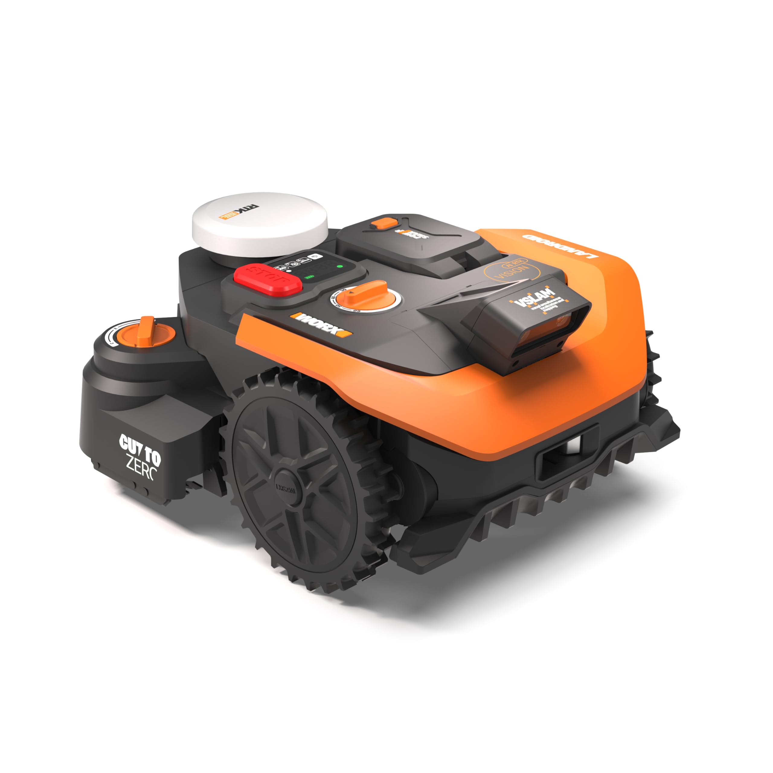 Worx Vision Cloud WR308E robot rasaerba 800 mq con garage RTK