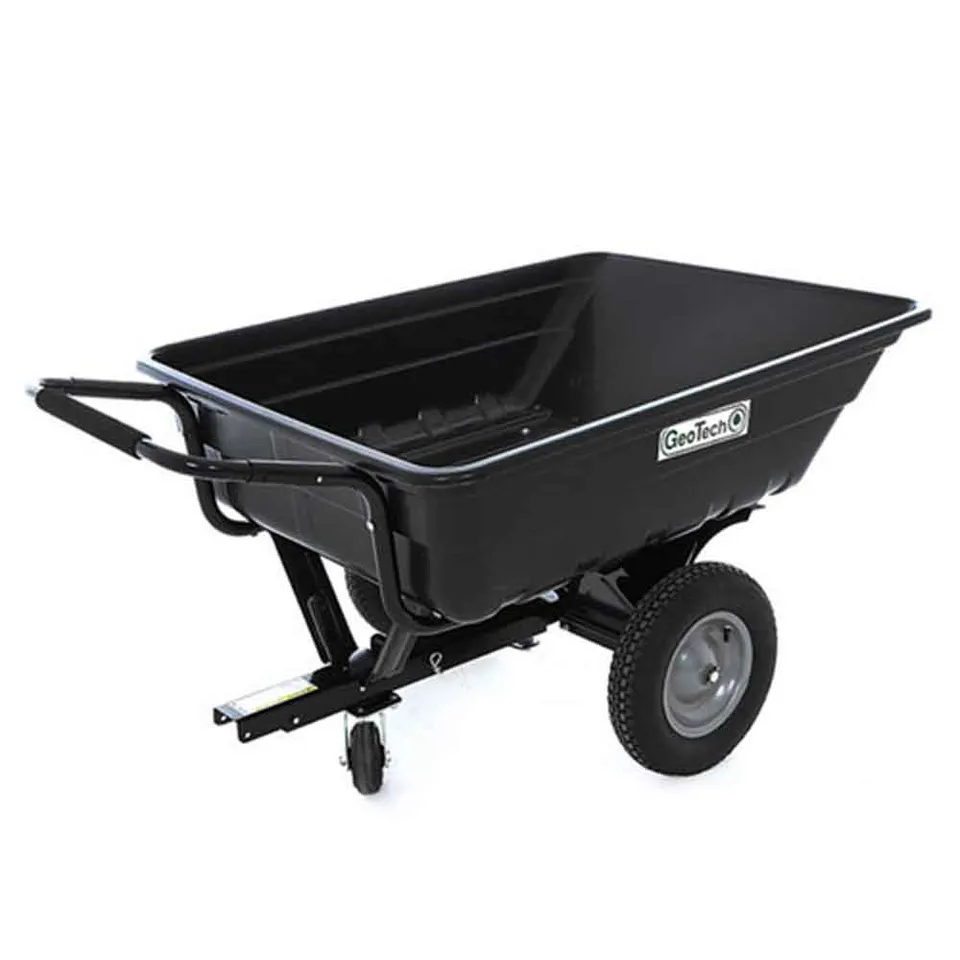 Geotech carrello trattorino vasca plastica 121x93 cm