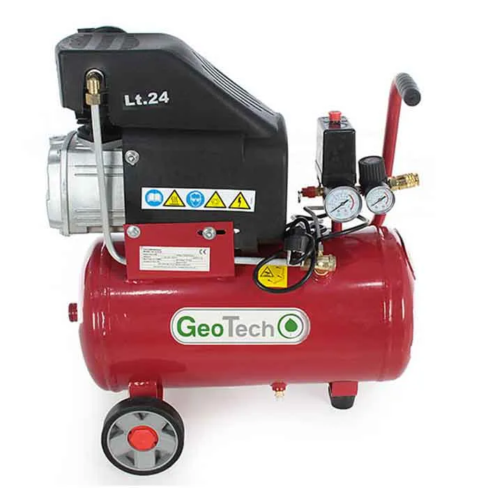 Geotech AC 24.8.20 compressore aria 24 L 8 bar 2 HP