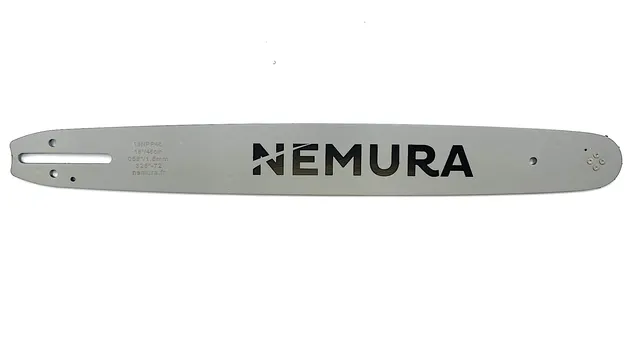 Nemura barra guida motosega 45 cm 325" 1,5 mm 72 maglie