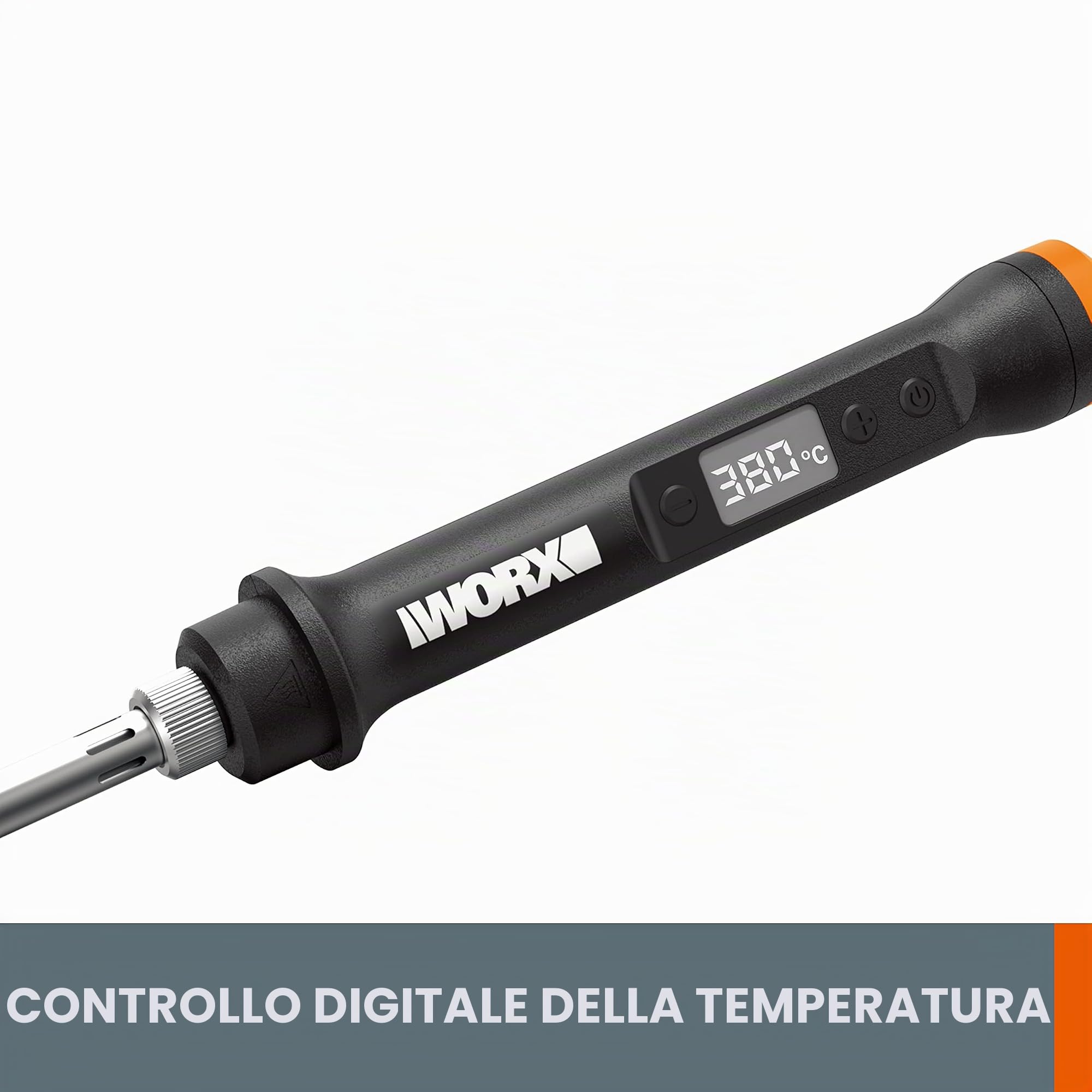 Worx WX744.9 saldatore controllo digitale 480°C solo corpo