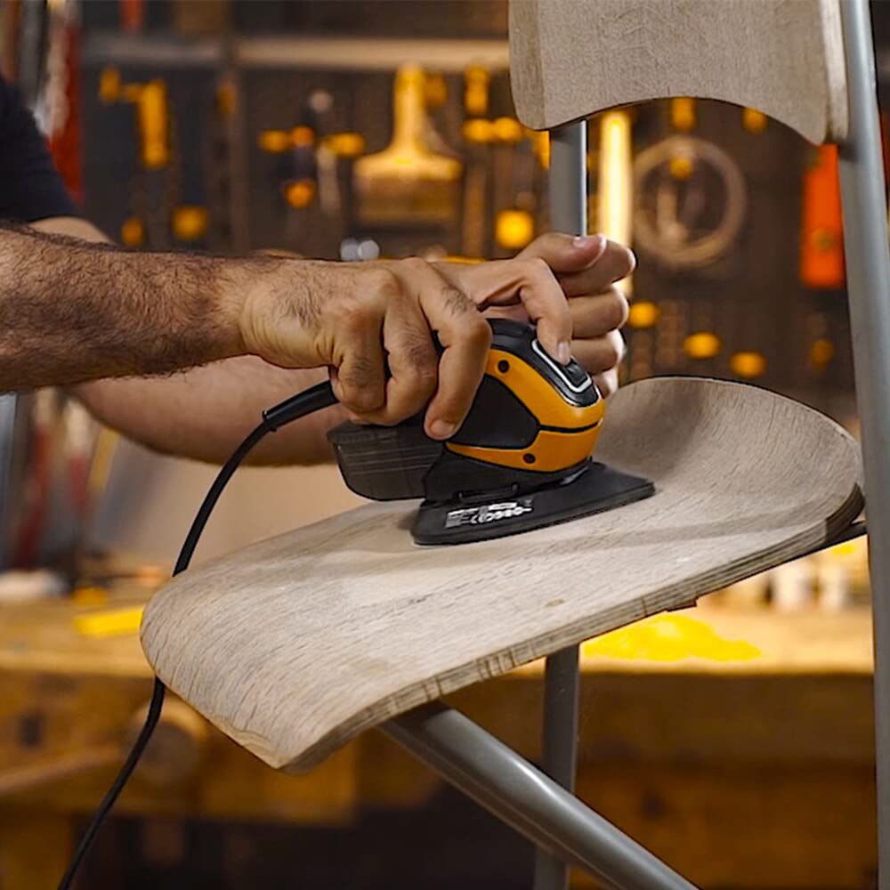 Worx WX648 levigatrice delta 65W con DUSTSTOP