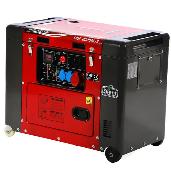 Geotech DGP8000SE-3+ATS generatore diesel 6 kW trifase