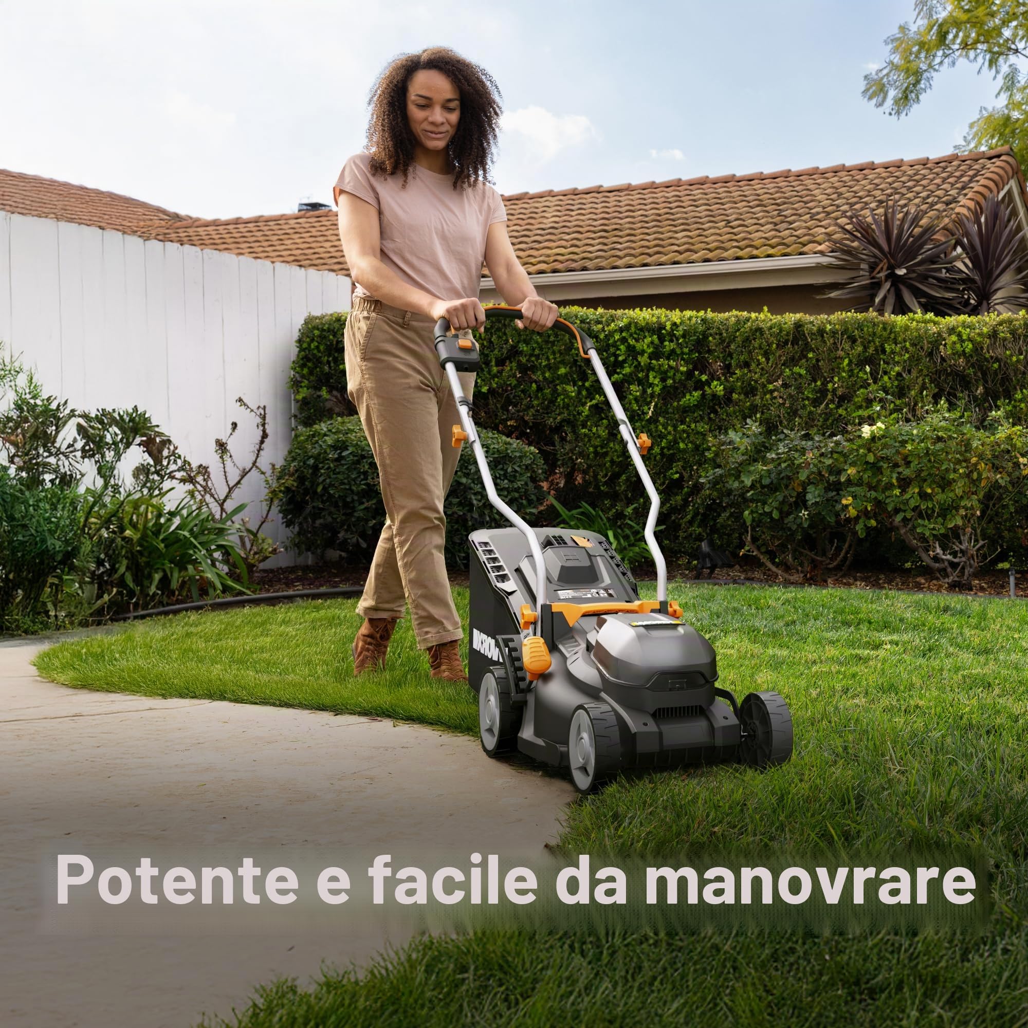 Worx WG733E tosaerba batteria 20V 33cm 250mq