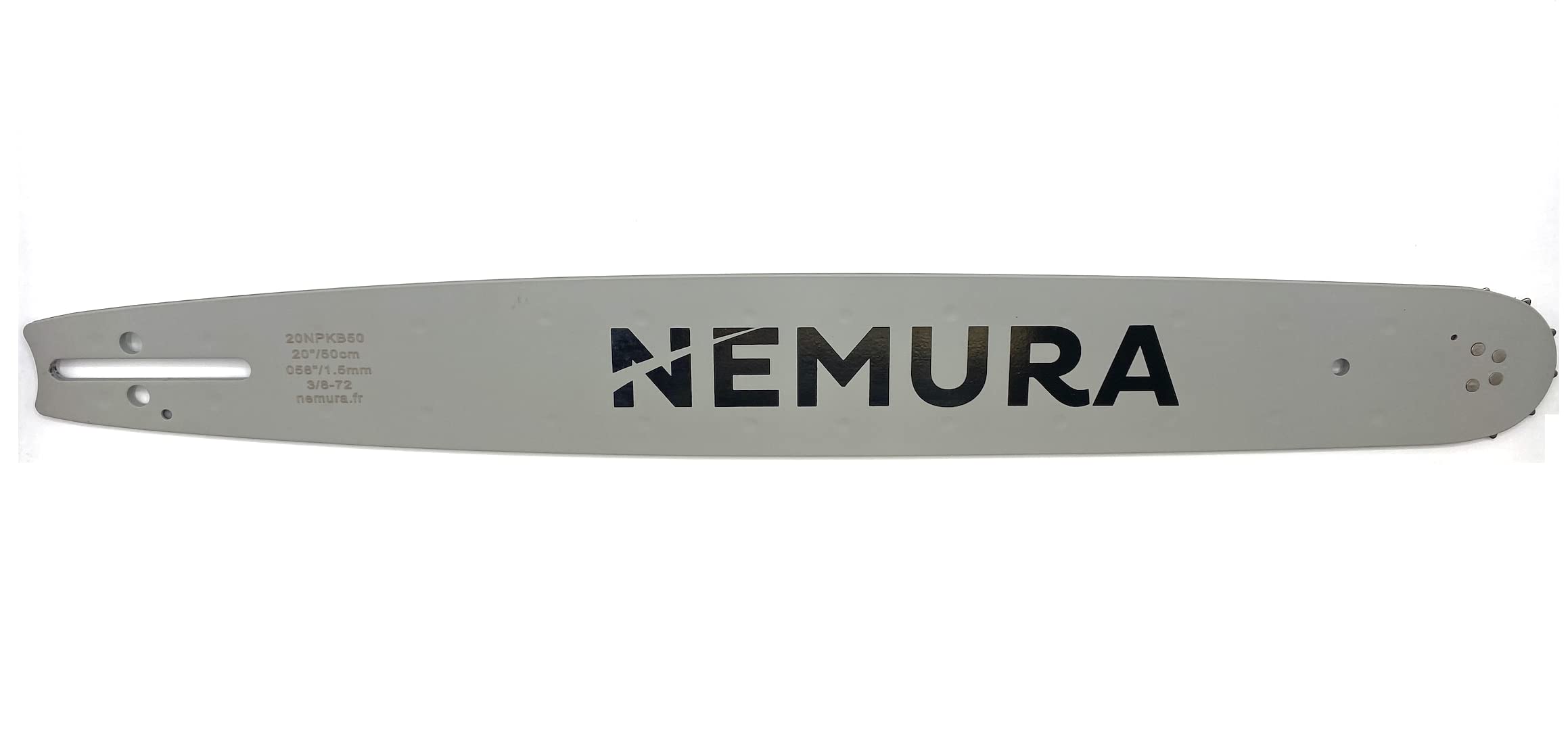 Nemura Barra Motosega 50 cm Passo 3/8 78 Maglie 1,5 mm