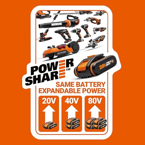 WORX WA3572 batteria 20V 2.5Ah PowerShare litio
